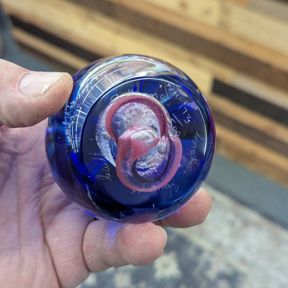 Caithness Glass Limited Edition Paperweight #173/500 Signed Handcrafted/Scotland - Picture 12 of 12